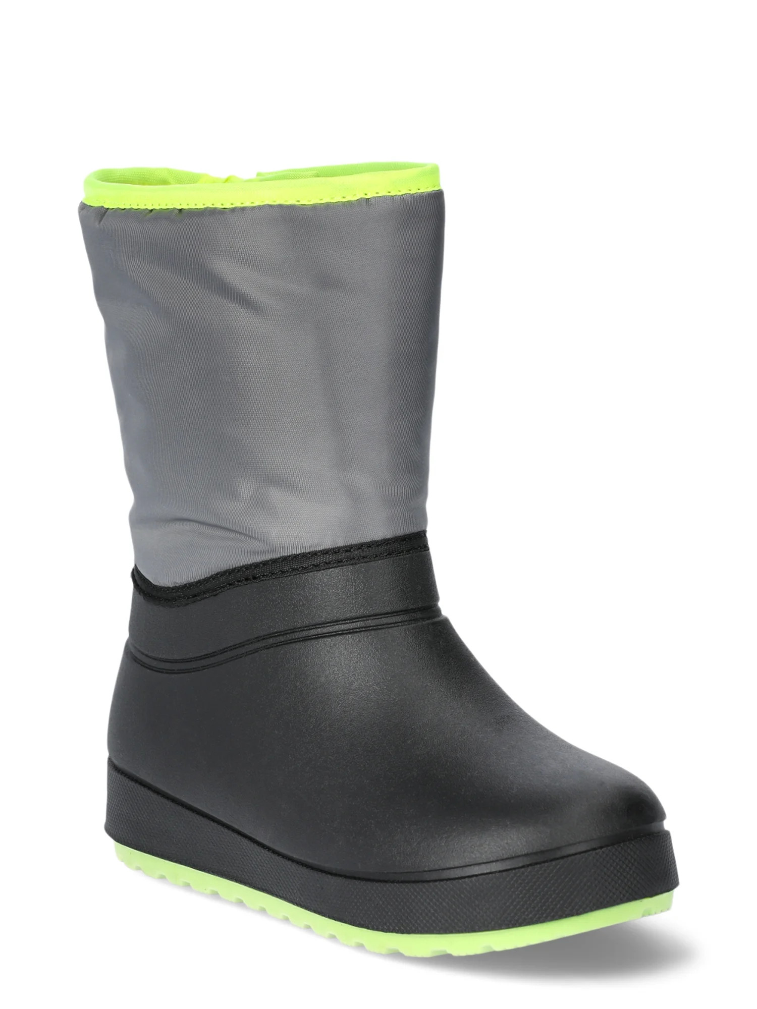 Wonder Nation Toddler and Kids Winter Boots with Side Zip | Walmart (US)