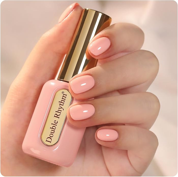 Double Rhythm 0.50 OZ Gel Polish Same Color Same Bottle Golden Round Translucent Hema Free Neutra... | Amazon (US)