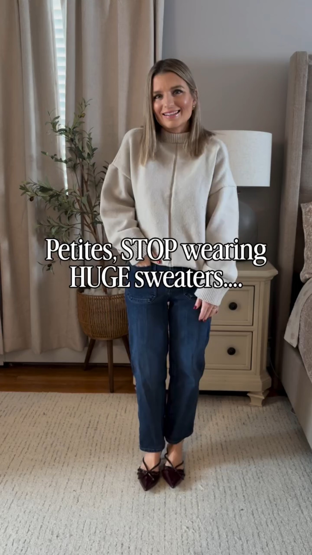 Petites, these sweaters are oversized and cute + comfy BUT still fit us, as petites! 

Comment SWEATER for a 🔗 ✨ 

#petitestyle #petitehacks #petitesweaters #sweaterweather #outfitinspo winteroutfit winter ootd Teddybear viral trending petite style

#LTKFindsUnder50 #LTKPetite #LTKootd
