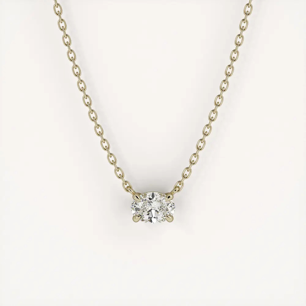 Token Birthstone Solitaire Necklace | Olive Ave Jewelry