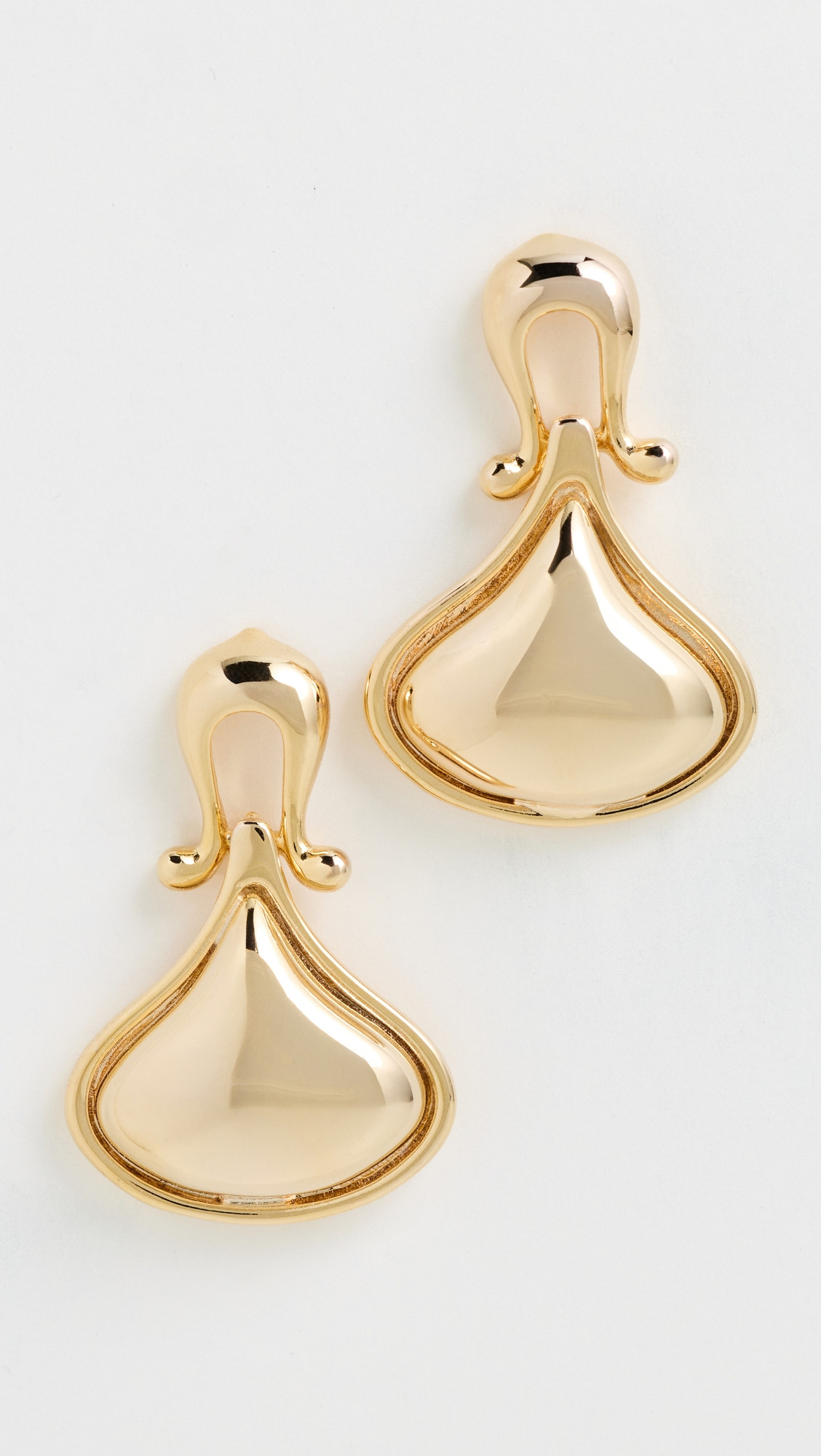 Galley Los Angeles Mabelle Earrings Stainless Steel Plated/Gold One Size | Shopbop