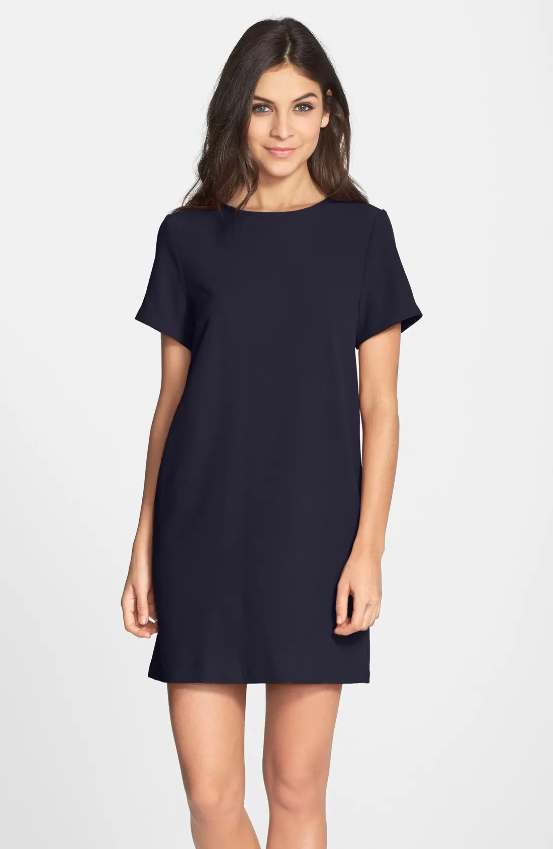 Devery Crepe Shift Dress | Nordstrom