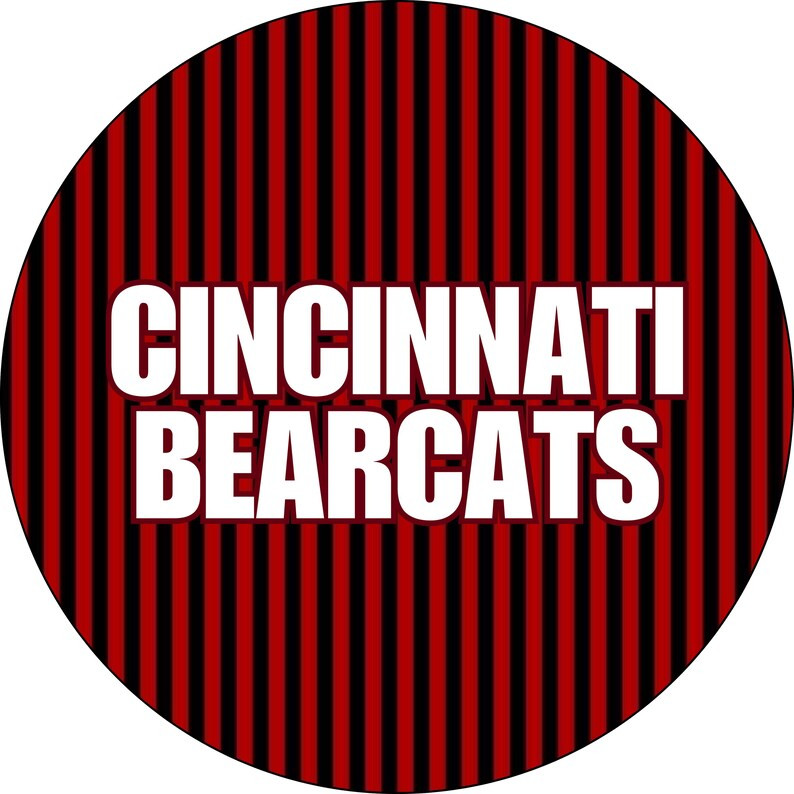 University of Cincinnati Gameday Pins | Gameday Buttons | Bearcat Game Day Buttons | Gameday Pins... | Etsy (US)
