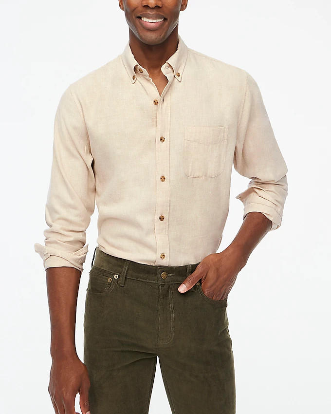 Brushed twill shirt | J.Crew Factory