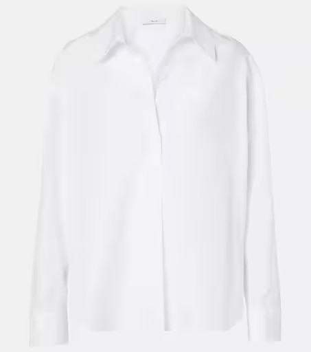 Cotton poplin blouse | Mytheresa (US/CA)