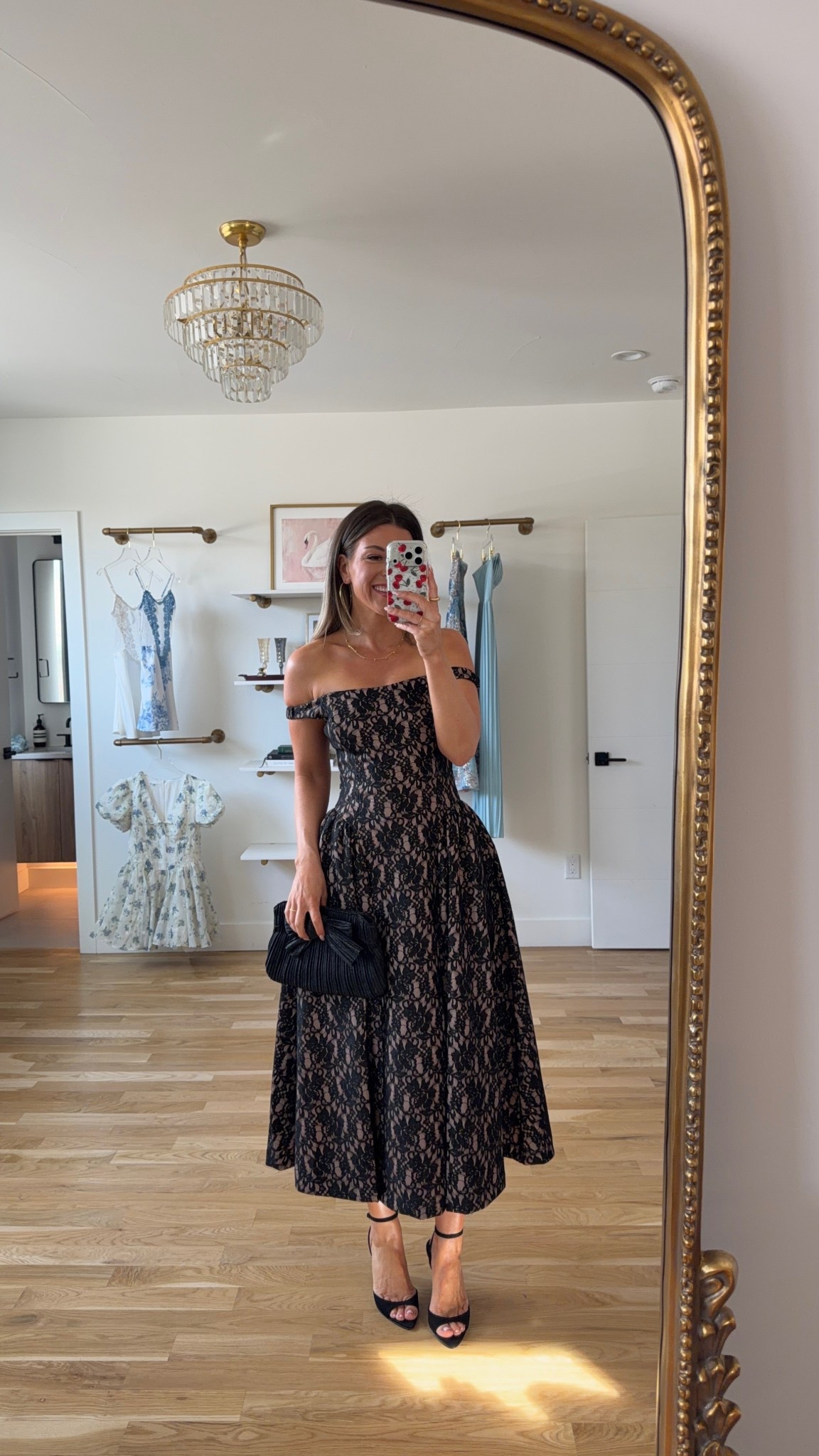 Macys black lace off the shoulder wedding guest and spring event dress

Wearing my usual small/2

Wedding guest
Formal event
Black tie
Special occasion
Lace
Midi
Spring event 

#LTKWedding #LTKootd #LTKSeasonal