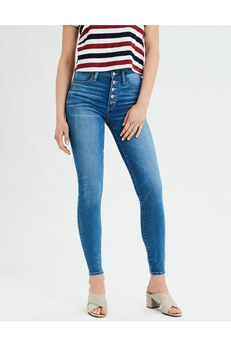 AE Ne(X)t Level Super High-Waisted Jegging | American Eagle Outfitters (US & CA)