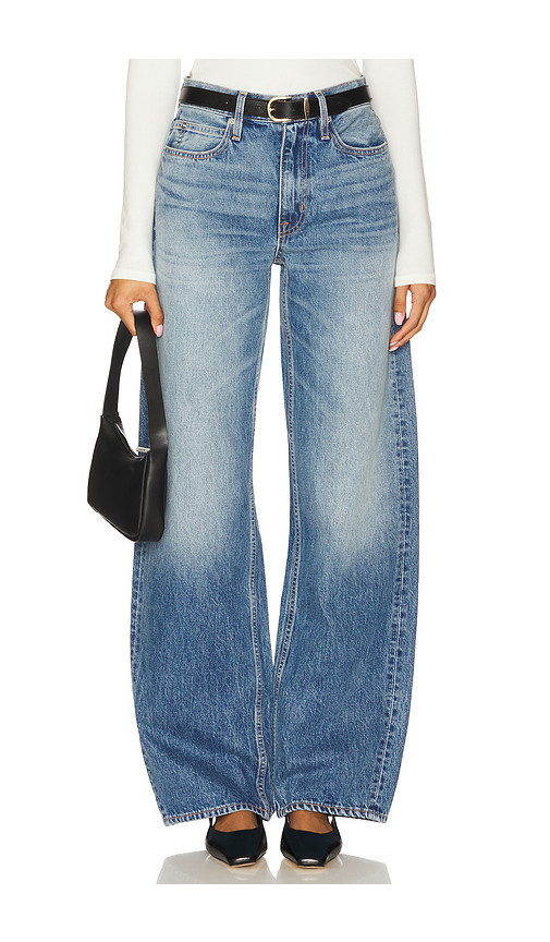 SLVRLAKE Cassie Wide Leg Jeans in Blue. Size 26. Also in 23, 30, 32. | Revolve Clothing (Global)