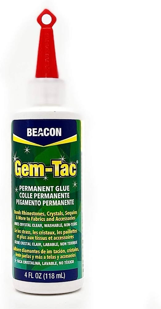 Beacon Gem-Tac Permanent Adhesive, 4-Ounce | Amazon (US)