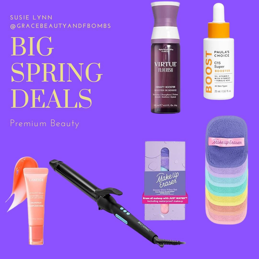 Amazon’s Big Spring Sale includes some of my favorite premium beauty! This curling iron beats the shit out of the T3 and holds curls for days. I love it so much I have it in the 1” and 1.25” barrel!

#bigspringdeals @amazon

#LTKSeasonal #LTKBeauty #LTKSaleAlert