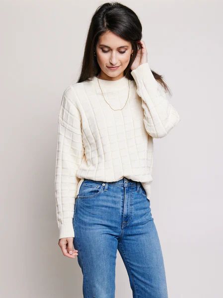 Haley Textured Sweater | ABLE
