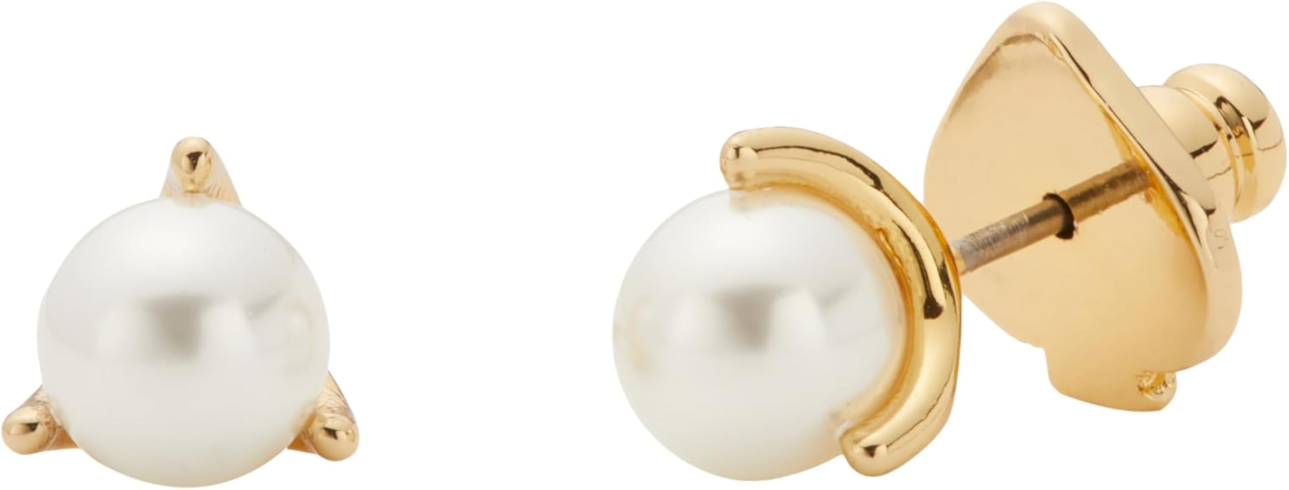 Kate Spade New York Brilliant Statements Mini Trio Prong Studs | Amazon (US)