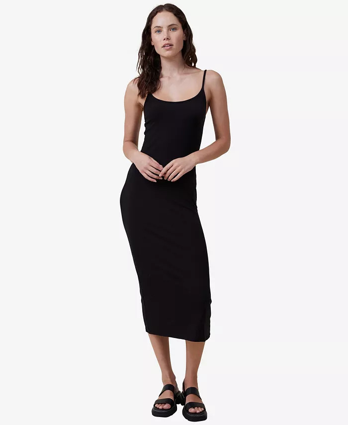 COTTON ON Women's Staple 90s Slip Maxi Dress - Macy's | Macy's