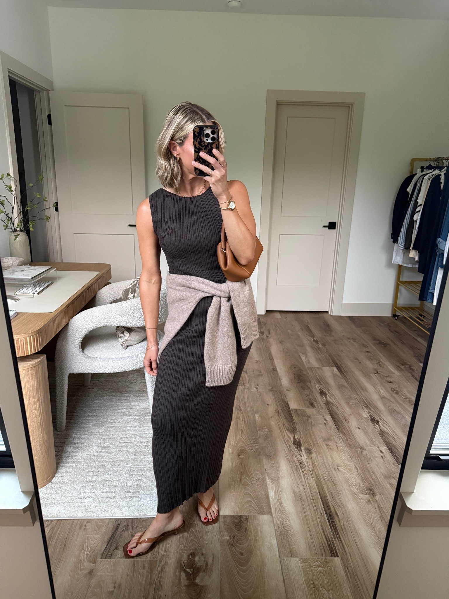 Wearing small dress, small sweater, sandals tts

#LTKOver40 #LTKgrwm #LTKootd