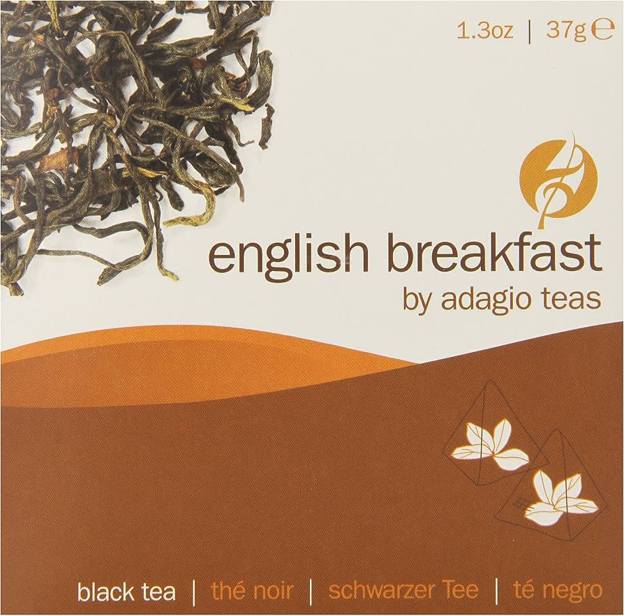 Adagio Teas Gourmet Tea Bags, English Breakfast, 15 Count | Amazon (US)