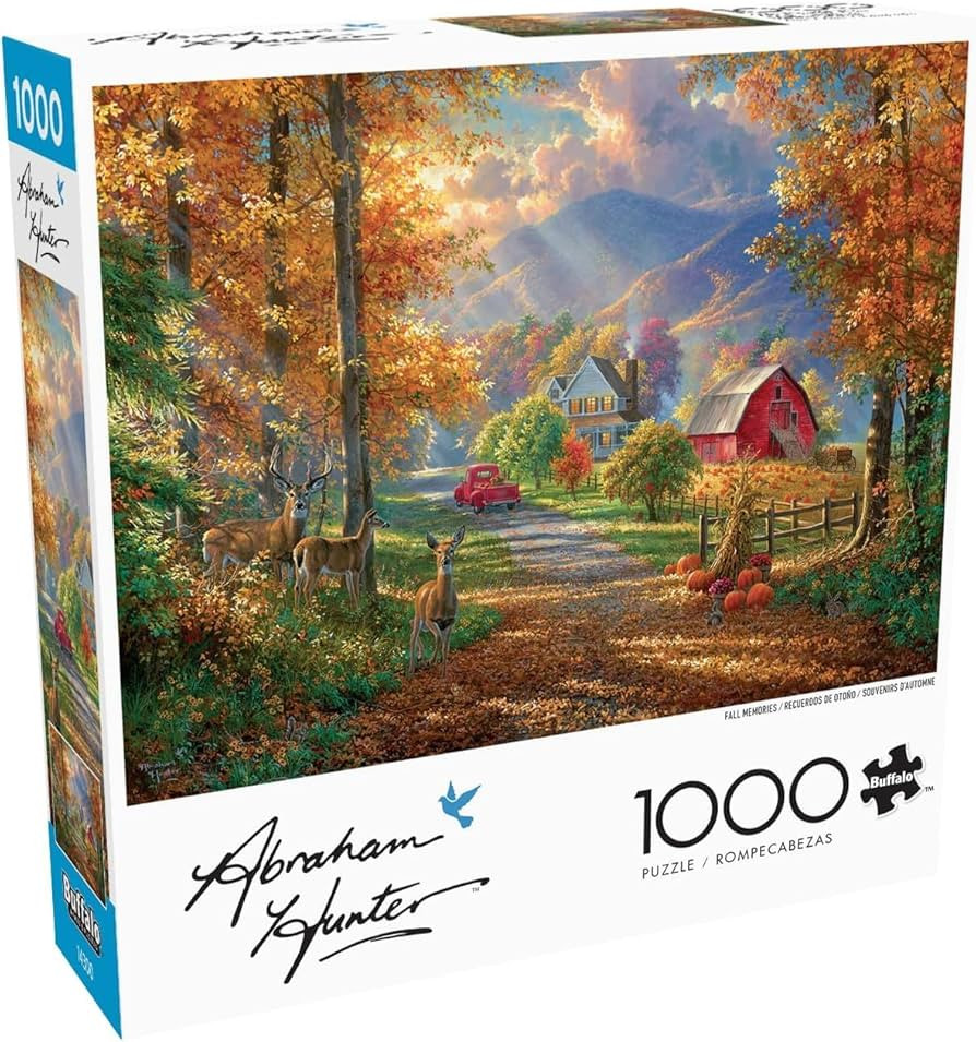 Buffalo Games Abraham Hunter, Fall Memories, 1000 Piece Puzzle, for Adults | Amazon (US)