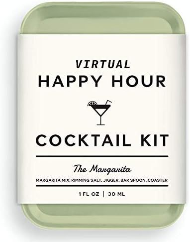 W&P The Virtual Happy Hour Cocktail Kit, Margarita | Make at Home Craft Cocktails | No Bartending... | Amazon (US)