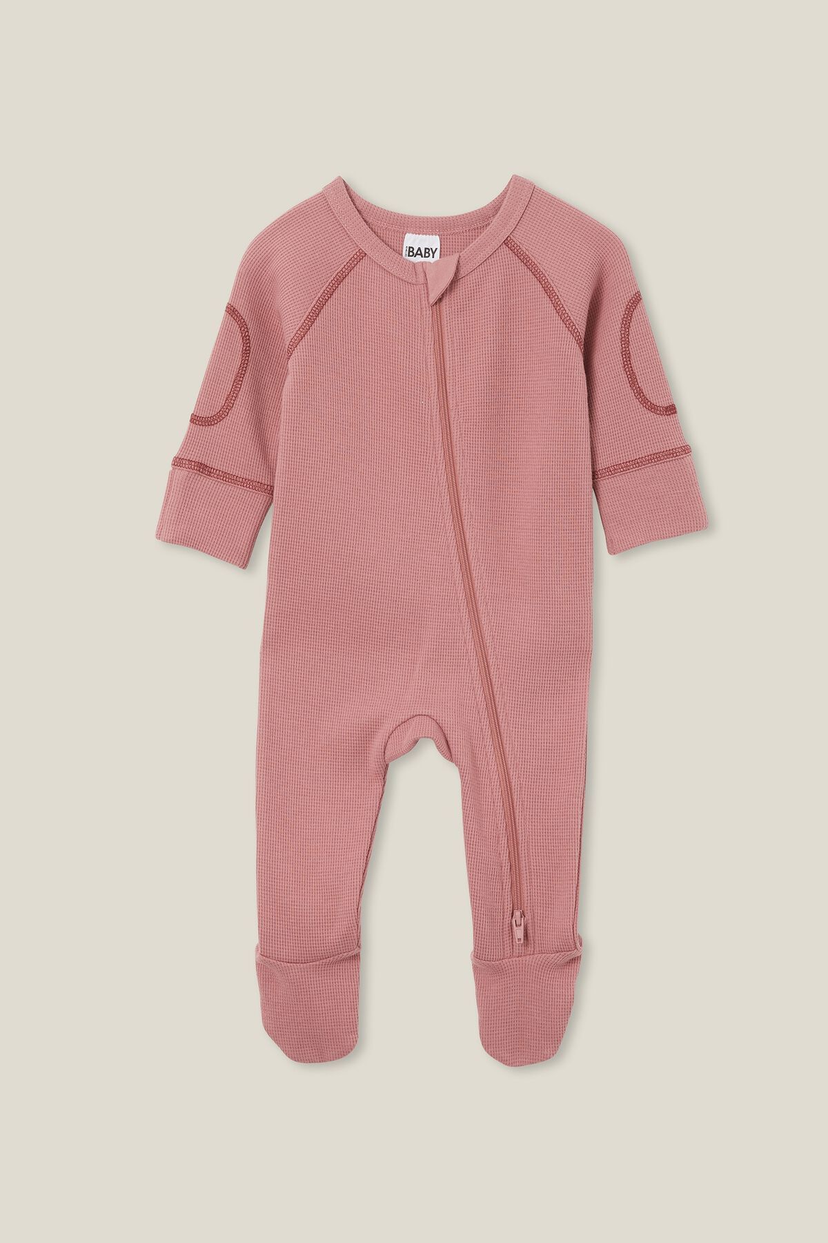 The Long Sleeve Waffle Romper Usa | Cotton On (US)