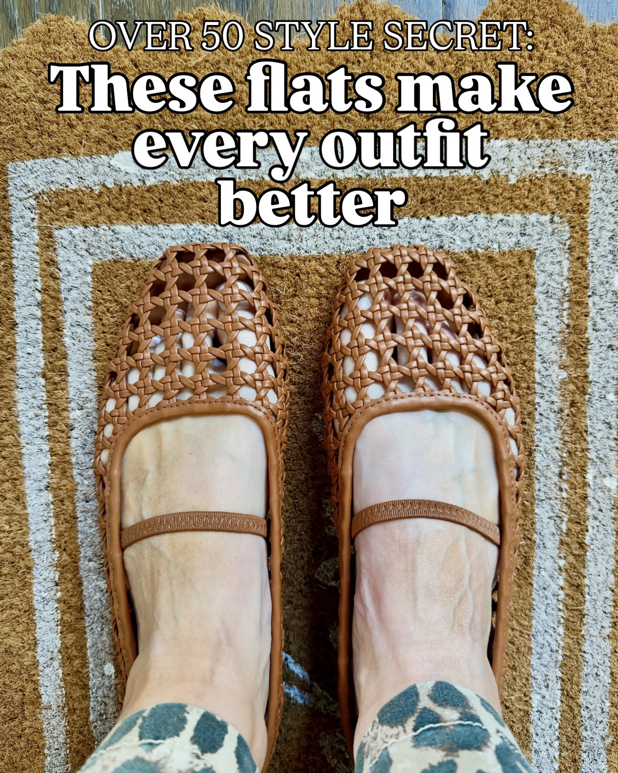 These woven flats have quietly become one of the most versatile shoes in my closet. I keep reaching for them because they instantly make outfits feel polished — without looking like you tried too hard.

They work with:
• casual jeans outfits
• spring and summer dresses
• polished everyday outfits
• simple “throw on and go” looks

And the best part? They’re actually comfortable enough to wear all day.




#LTKootd #LTKSaleAlert #LTKOver40