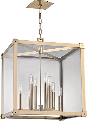Hudson Valley 8620-AGB, Forsyth Large Energy Star Pendant, 8 Light, 144 Total Watts, Brass | Amazon (US)