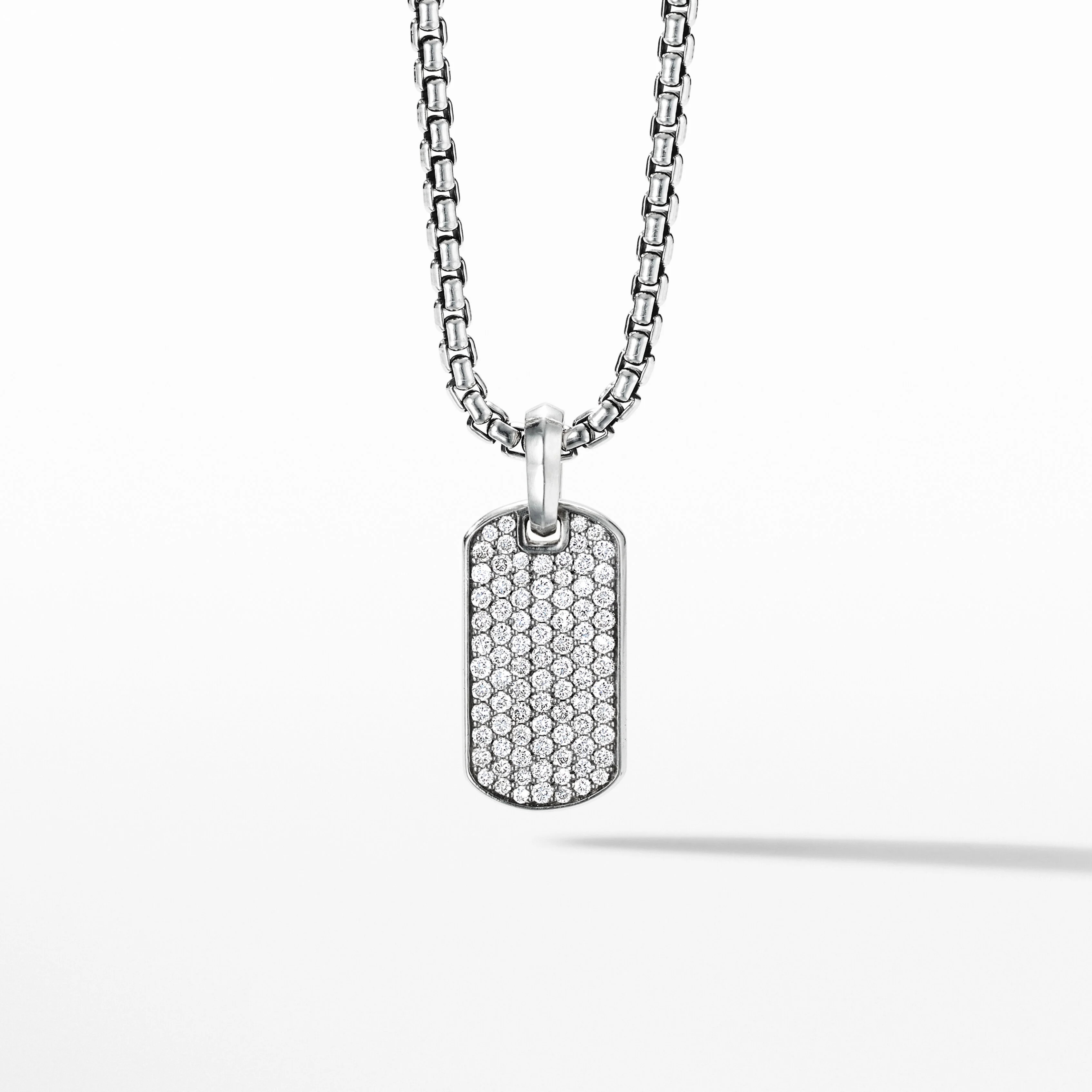Pavé Tag with Diamonds | David Yurman