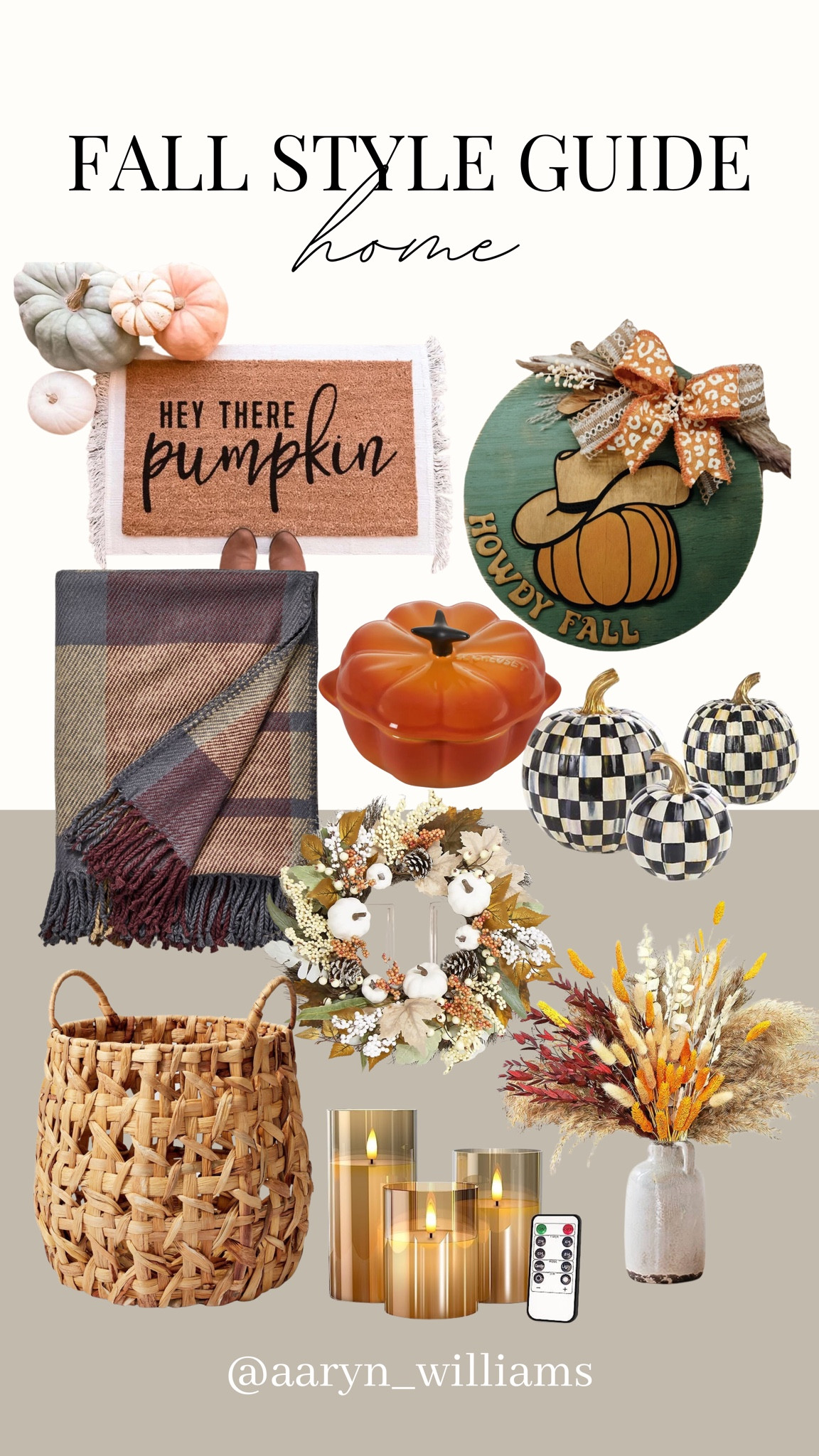 Fall Style Guide: HOME 🍂

#LTKstyletip #LTKSeasonal #LTKhome