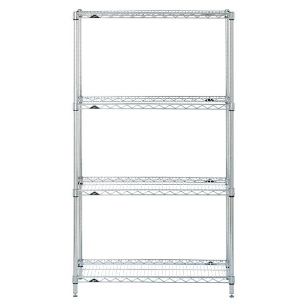 4-Shelf Commercial Basic Unit | The Container Store