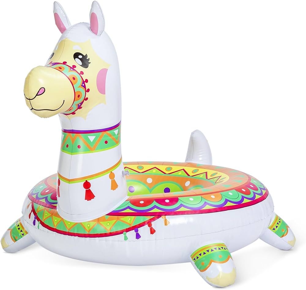 JOYIN Pool Float, 43.5" Llama Inflatable, Premium Quality Pool Tube, Summer Party Toy & Decoratio... | Amazon (US)