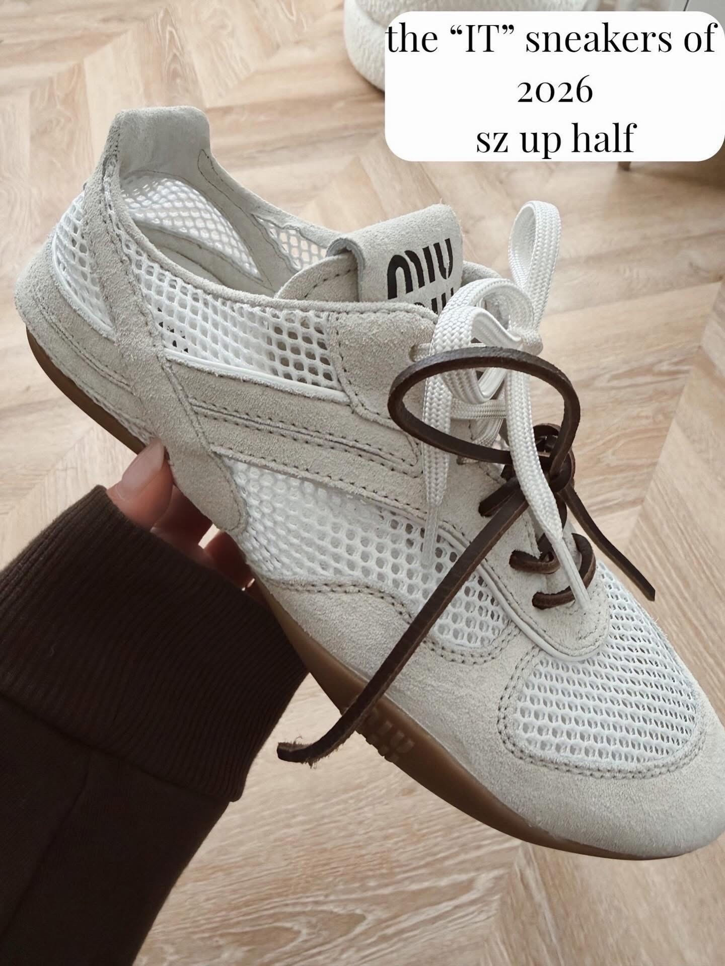 Mesh “IT” sneakers for spring! 
Size up half. New colors too! 

Sneakers. Spring. Shoes. 

#LTKSeasonal #LTKgrwm #LTKActive