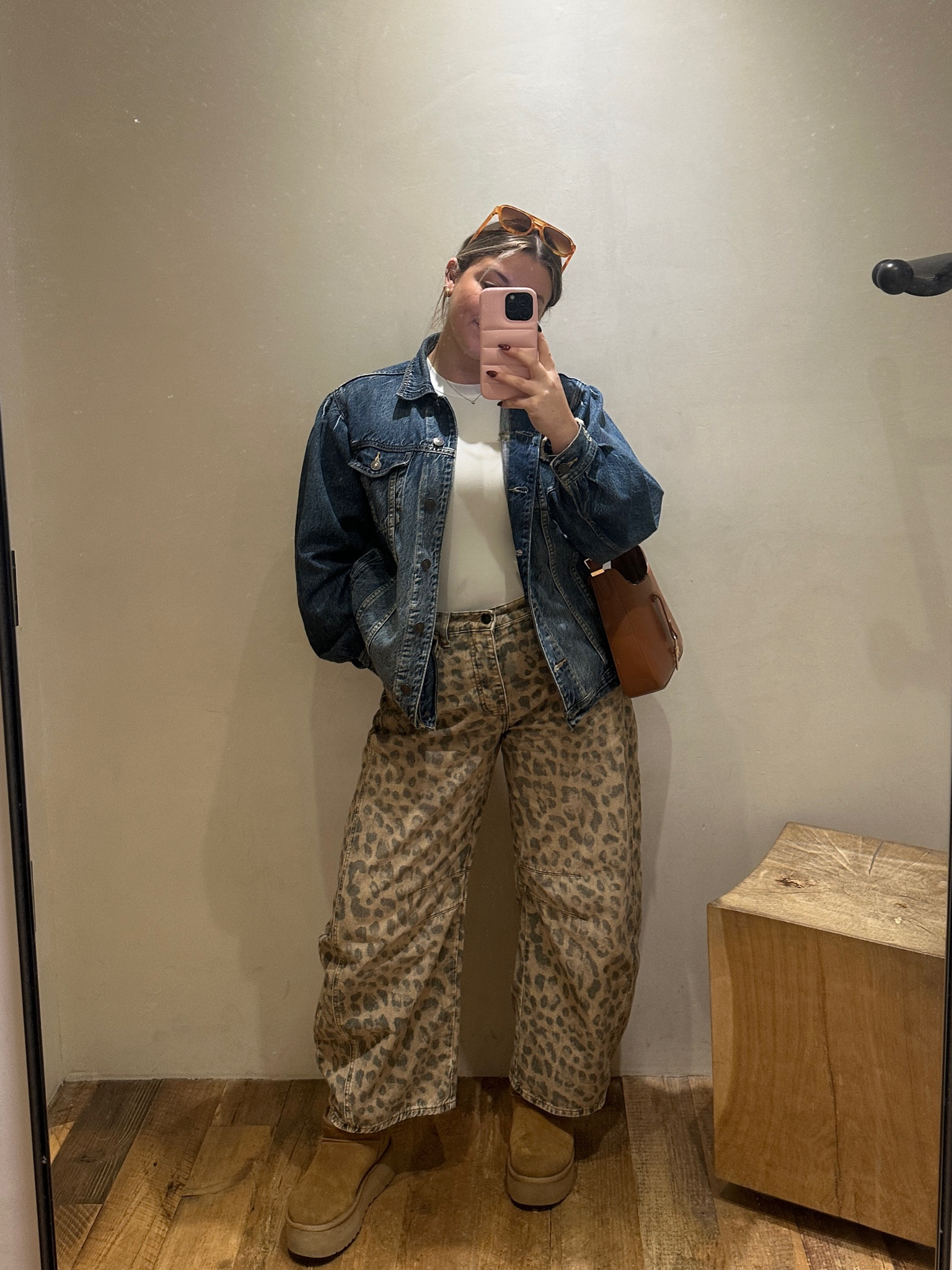 FAVORITE JEANS AND JACKET EVER!!!! I am 5’3 and I got a size 29 in regular length. If you are over 5’3 I would get tall because these hit right at the ankle on me!!! 

#LTKFindsUnder100 #LTKSeasonal #LTKMidsize