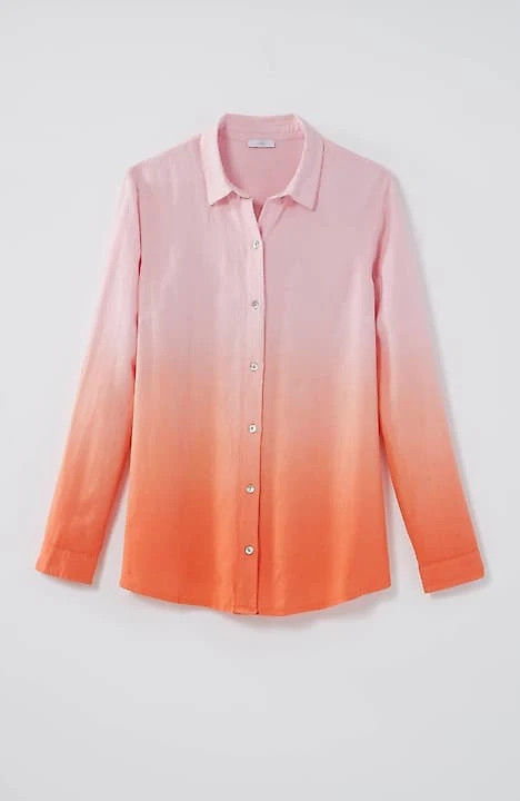 Linen Tab-Sleeve A-Line Shirt | J. Jill