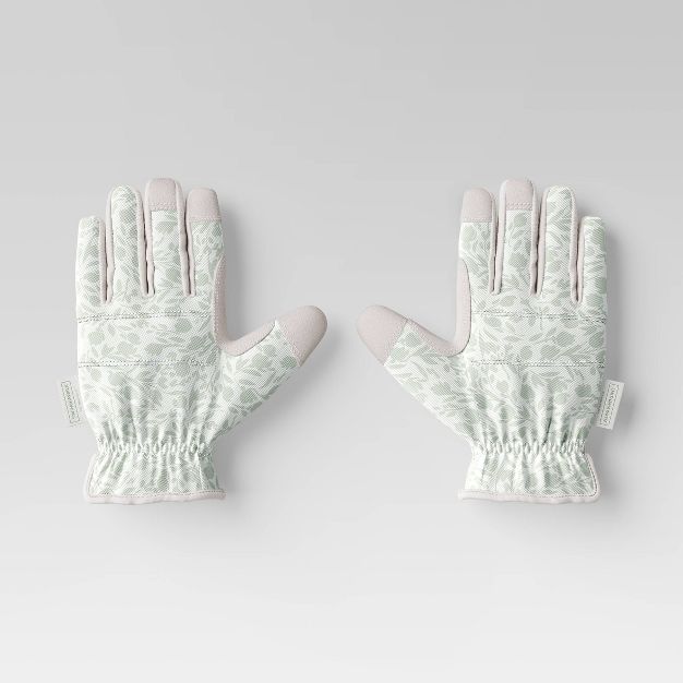 S/M Floral Duck Canvas Glove - Smith & Hawken™ | Target