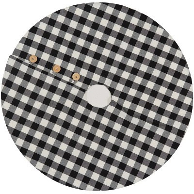 Park Designs Black Buffalo Check Tree Skirt 52''Dia | Target