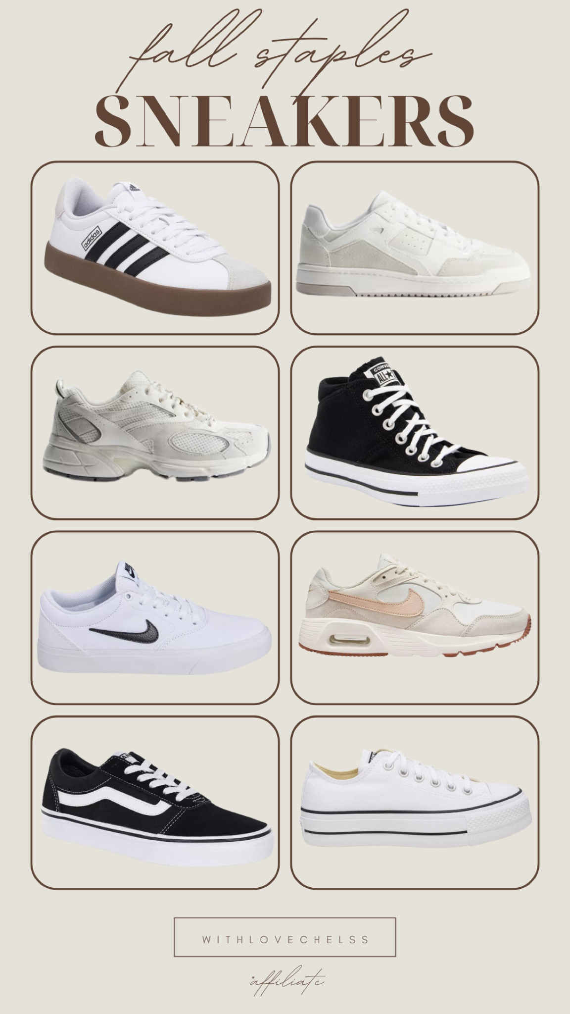 Fall Staples sneakers!

#LTKbeauty #LTKautumn #LTKcanada