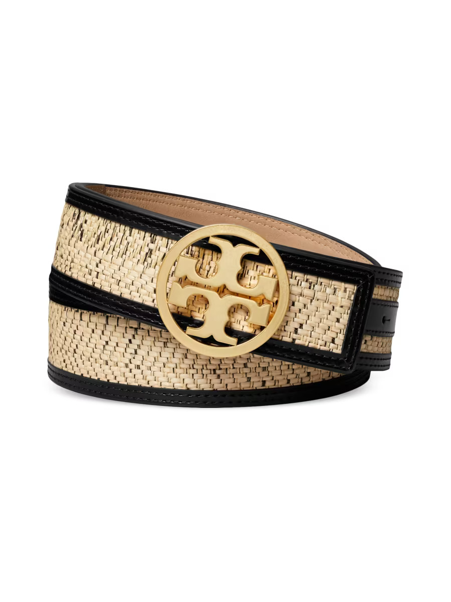 Miller Woven Raffia Belt | Saks Fifth Avenue
