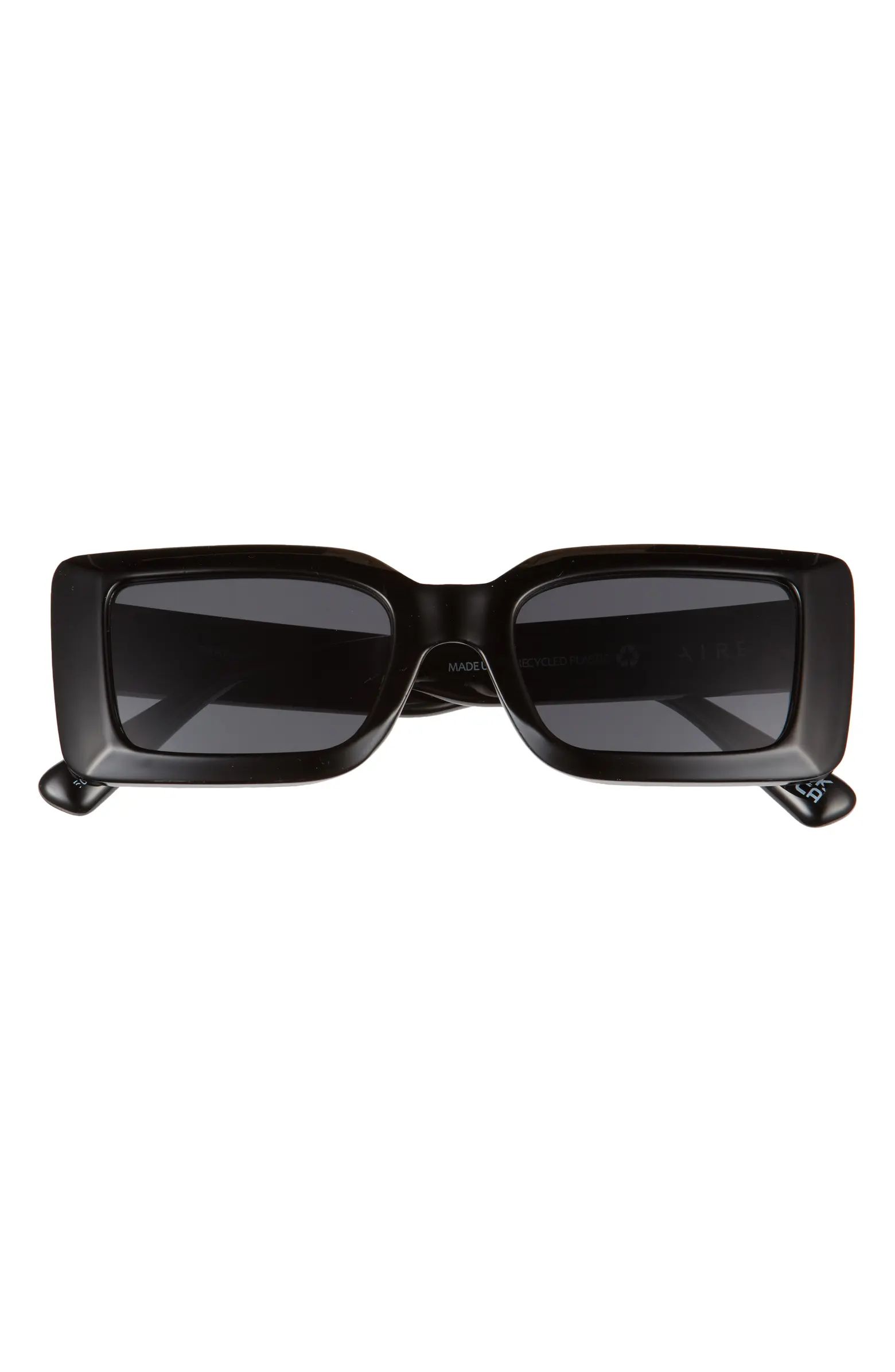 AIRE Parallax 50mm Rectangular Sunglasses | Nordstrom | Nordstrom