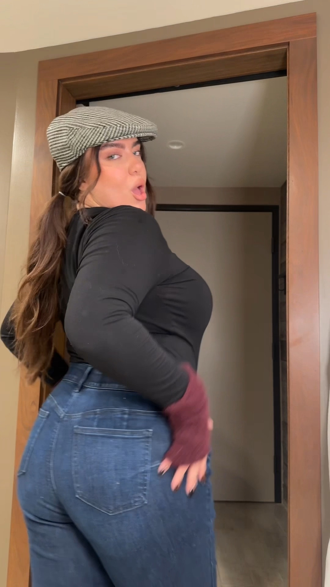 HELLO BOOTY LIFT?!? 

I’m wearing a size 14 in these jeans and they’re on sale for under $50

#LTKPlusSize #LTKFindsUnder50 #LTKMidsize