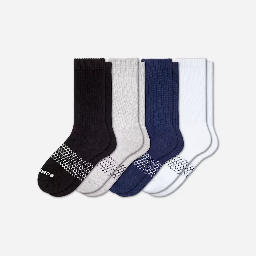 Men's Solids Calf Sock 4-Pack | Bombas