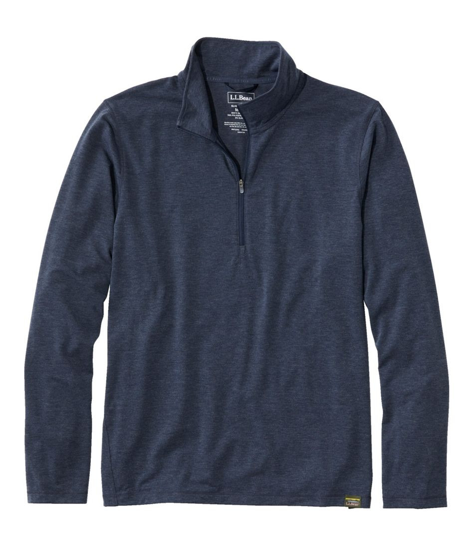 Men's Everyday SunSmart® Tee, Long-Sleeve Quarter-Zip | L.L. Bean