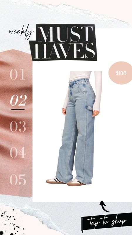 Curve love high rise 90s relaxed denim // size 30