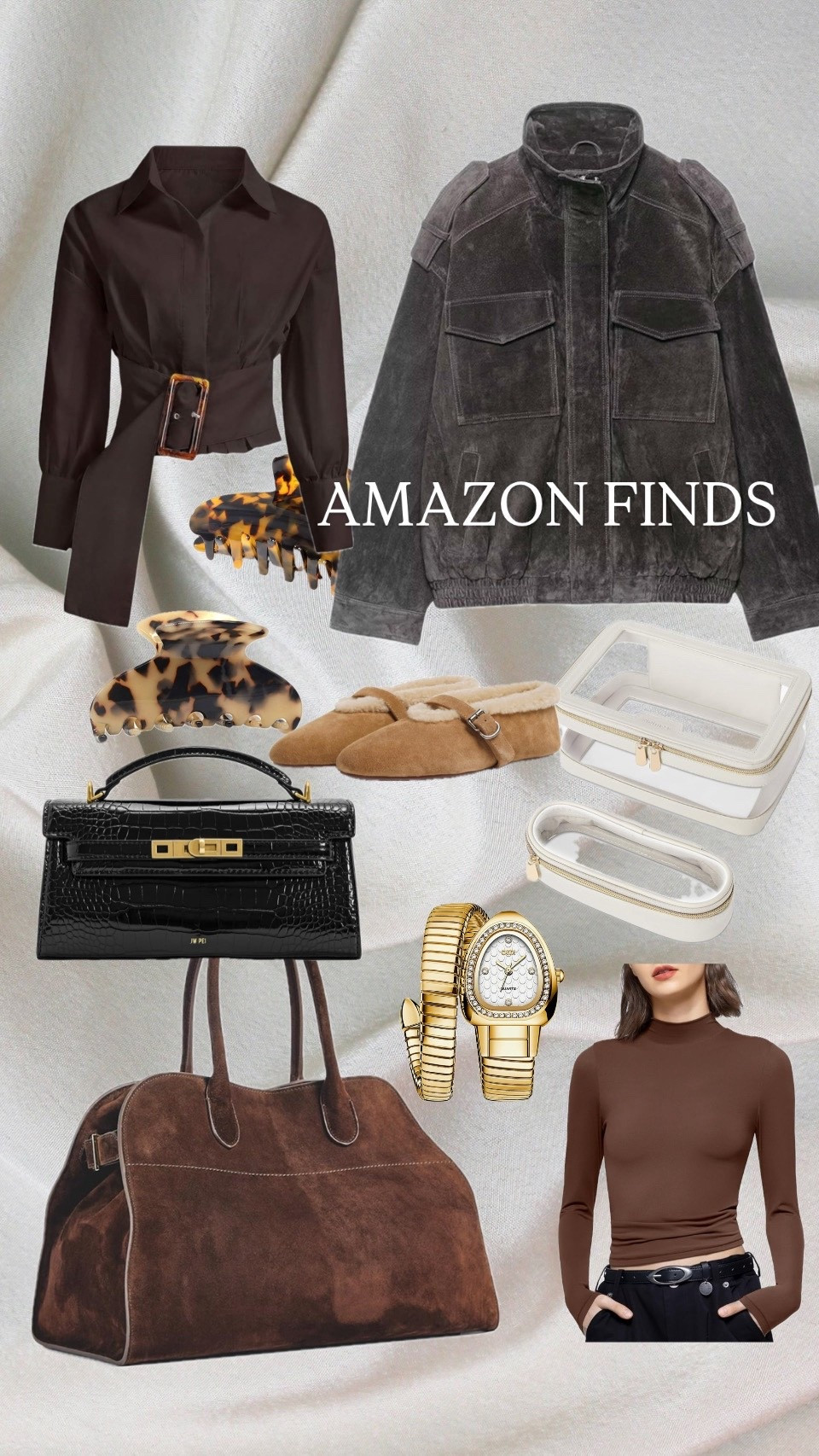 Looks expensive -but it’s Amazon! Can’t pass these up 👌


Chocolate brown outfits / Amazon finds / date night outfits 


#LTKSeasonal #LTKootd #LTKTravel