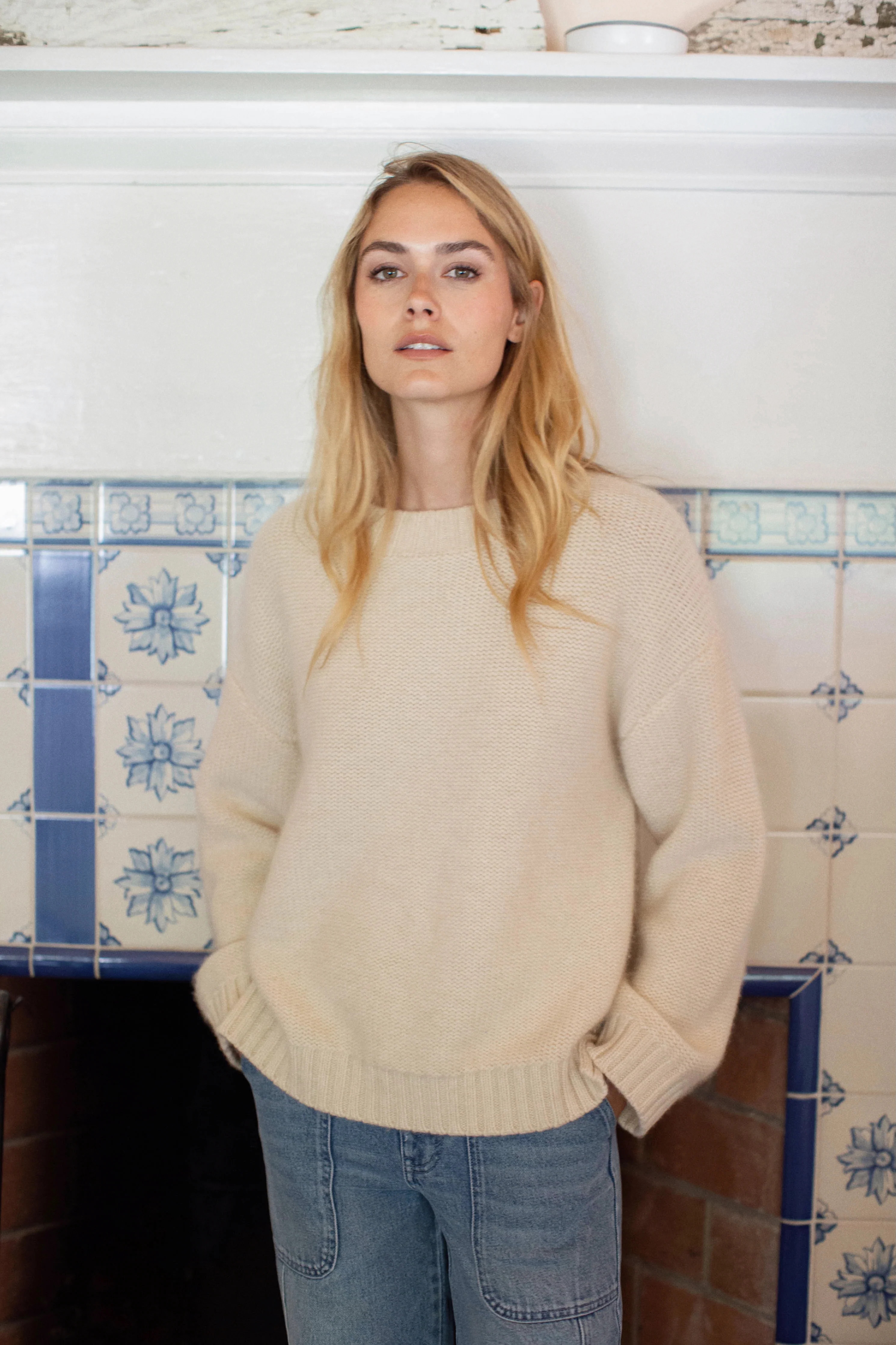 Winter Beach Sweater - Ivory | Marea