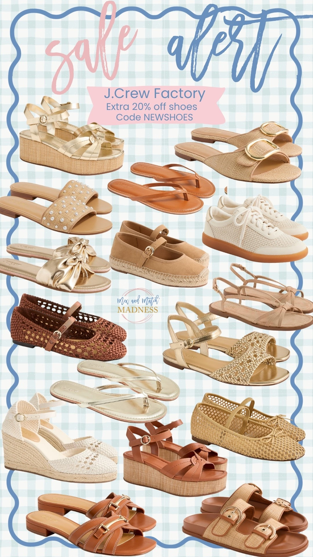 Ok yall….J.Crew Factory shoes are an additional 20% off with code NEWSHOES. 
Incredible deals on all women, men and kids shoes. Insane prices on high quality shoes!! 

#LTKdayinmylife #LTKSaleAlert #LTKmomlife