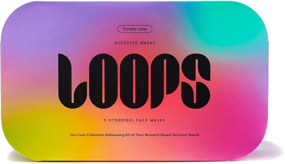 LOOPS VARIETY LOOP KIT - The Best Hydrogel Face Masks for Every Skin Moment - Comes With Five Mas... | Amazon (US)