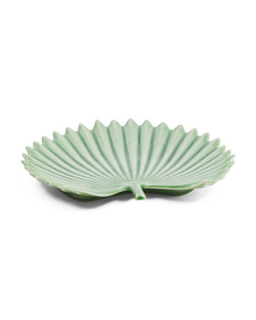 12x11 Palm Leaf Decorative Tray | TJ Maxx
