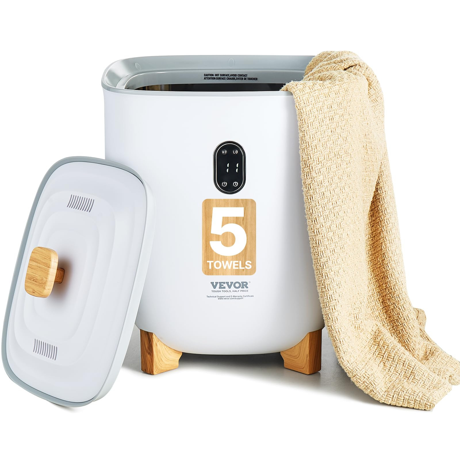 VEVOR Towel Warmers for Bathroom, 25 L Towel Warmer Bucket with Auto Shut Off for Spa Fits up to ... | Amazon (US)