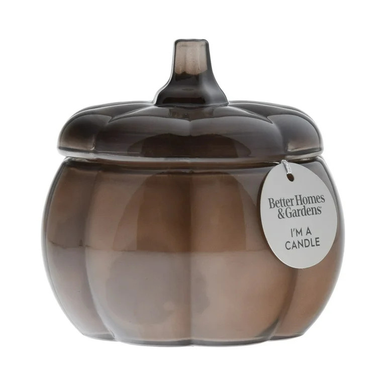 Better Homes and Gardens 3-Wick Pumpkin Jar Candle, Pumpkin Snickerdoodle Swirl, 30 oz - Walmart.... | Walmart (US)