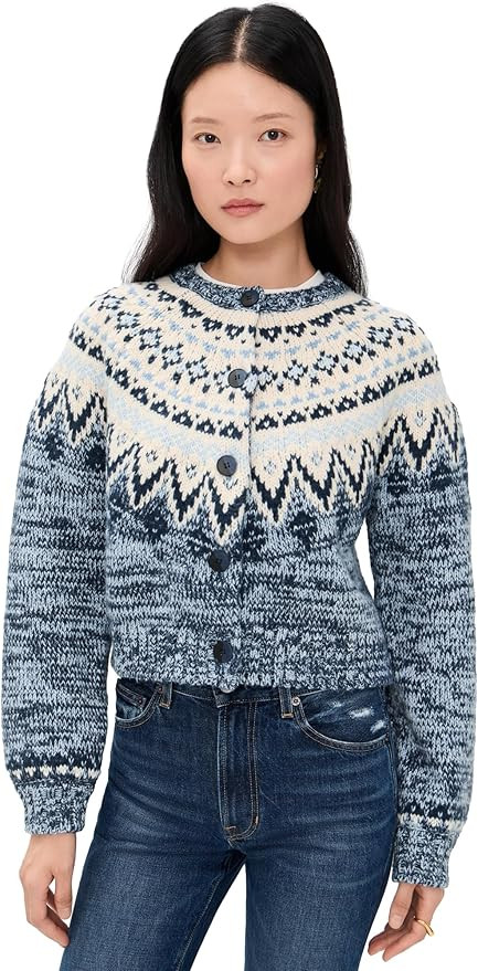 Z Supply Women's North Sea Fair Isle Cardigan | Amazon (US)