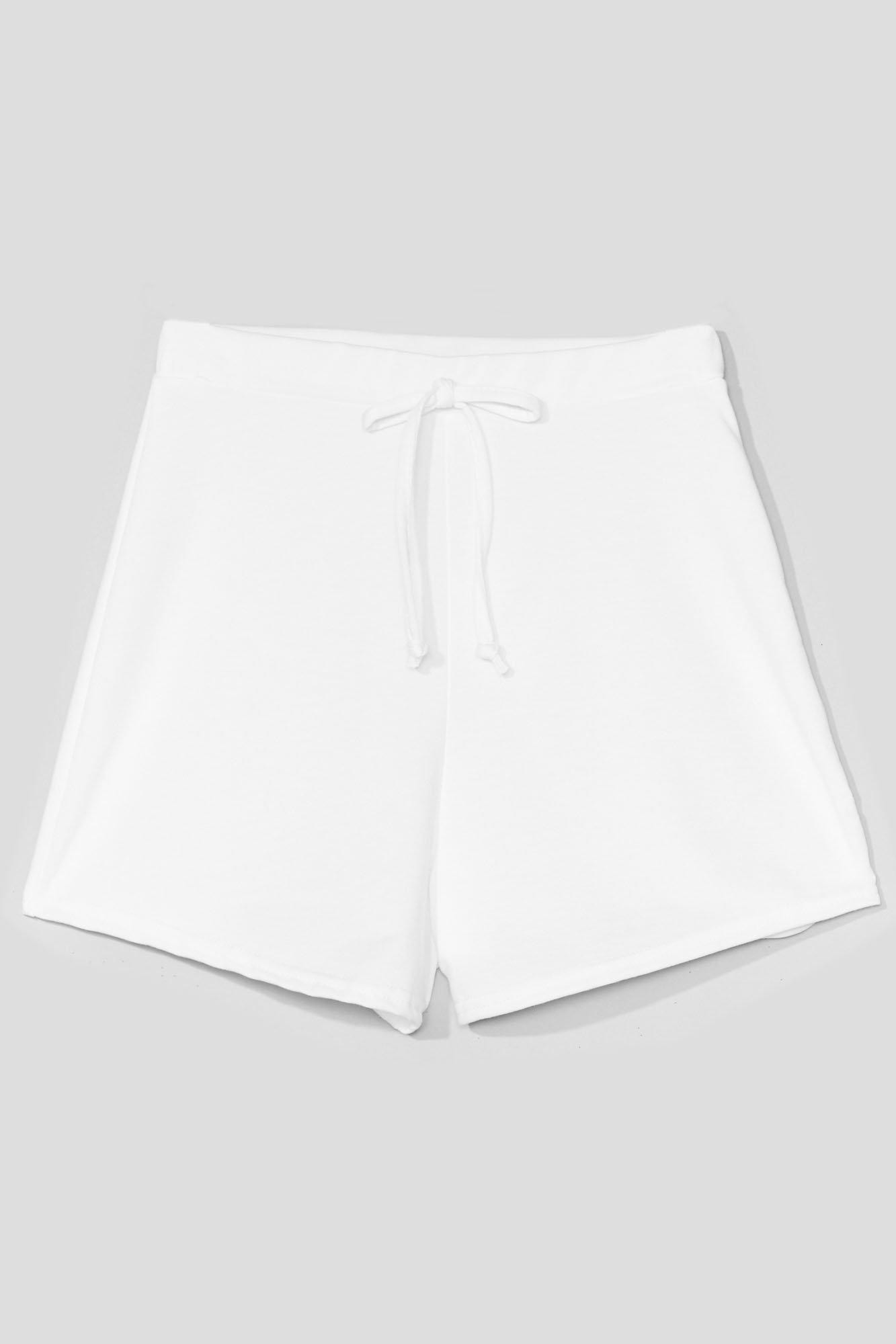 Womens Coffee Run High-Waisted Relaxed Shorts - White | NastyGal (US & CA)