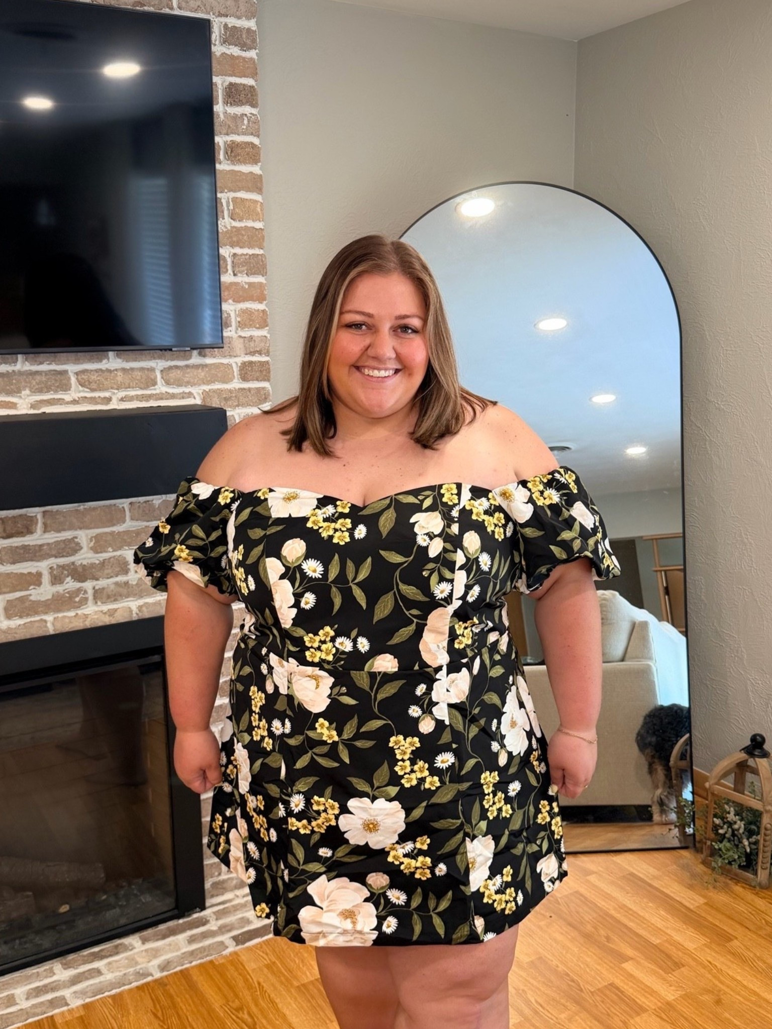 plus size wedding guest dress from Old Navy as a size 3X

#LTKPlusSize #LTKWedding #LTKootd
